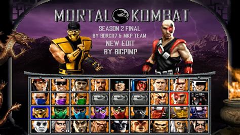 mkp mugen archive|mortal kombat mugen.